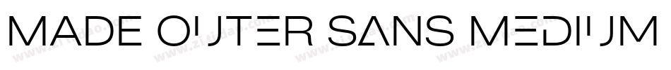 MADE Outer Sans Medium PERSONAL USE字体转换